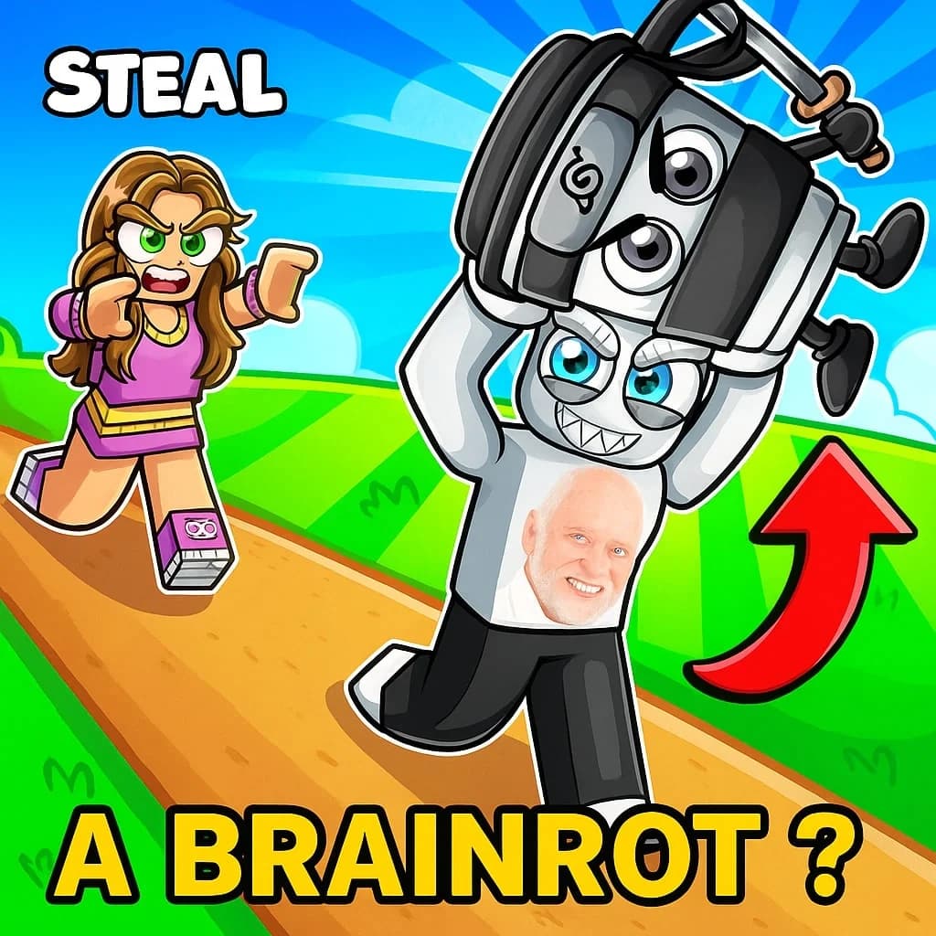 Steal a Brainrot Game Art